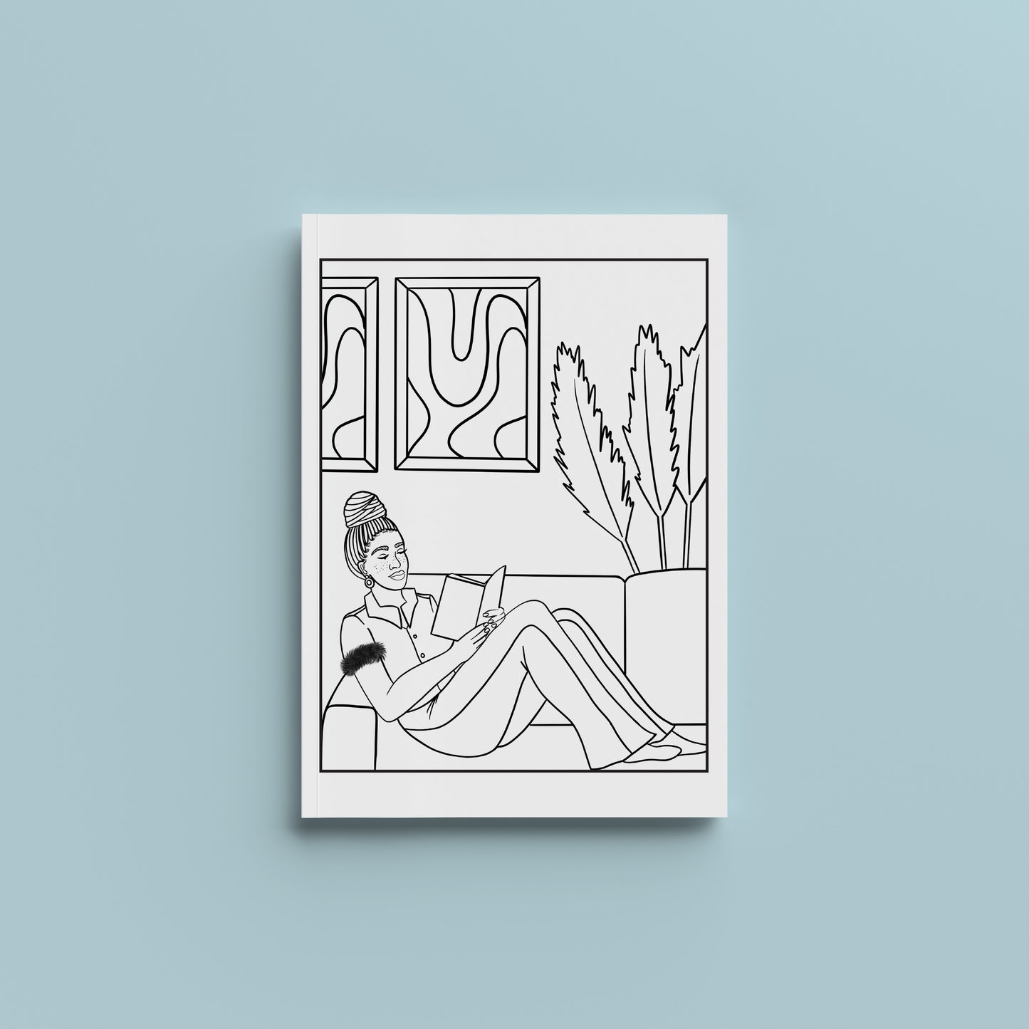 Cadash & Color | Self care coloring book