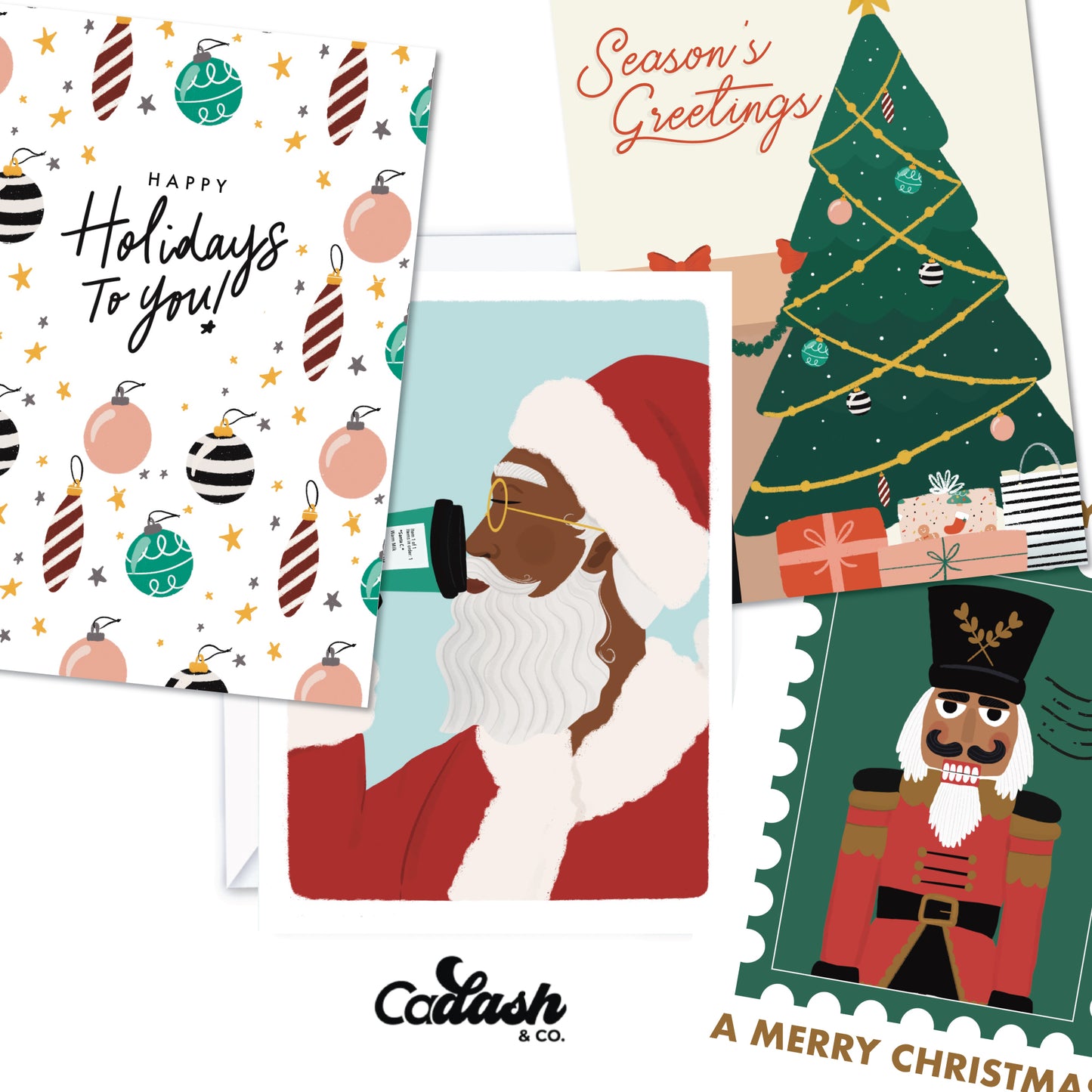 Christmas variety pack greeting card