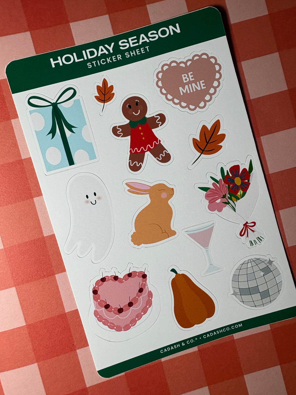 Holiday Season Sticker sheet