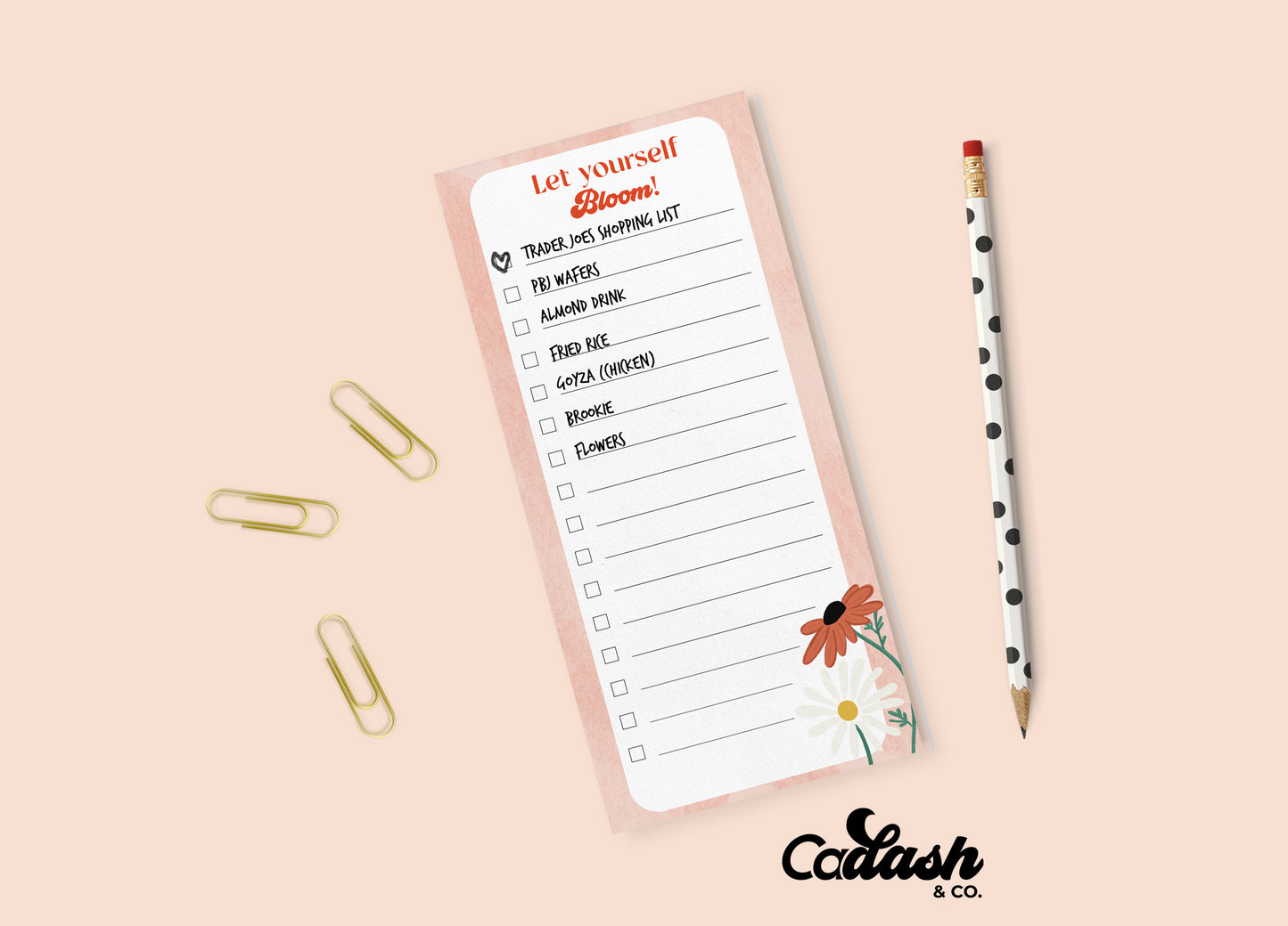 Bloom to do list