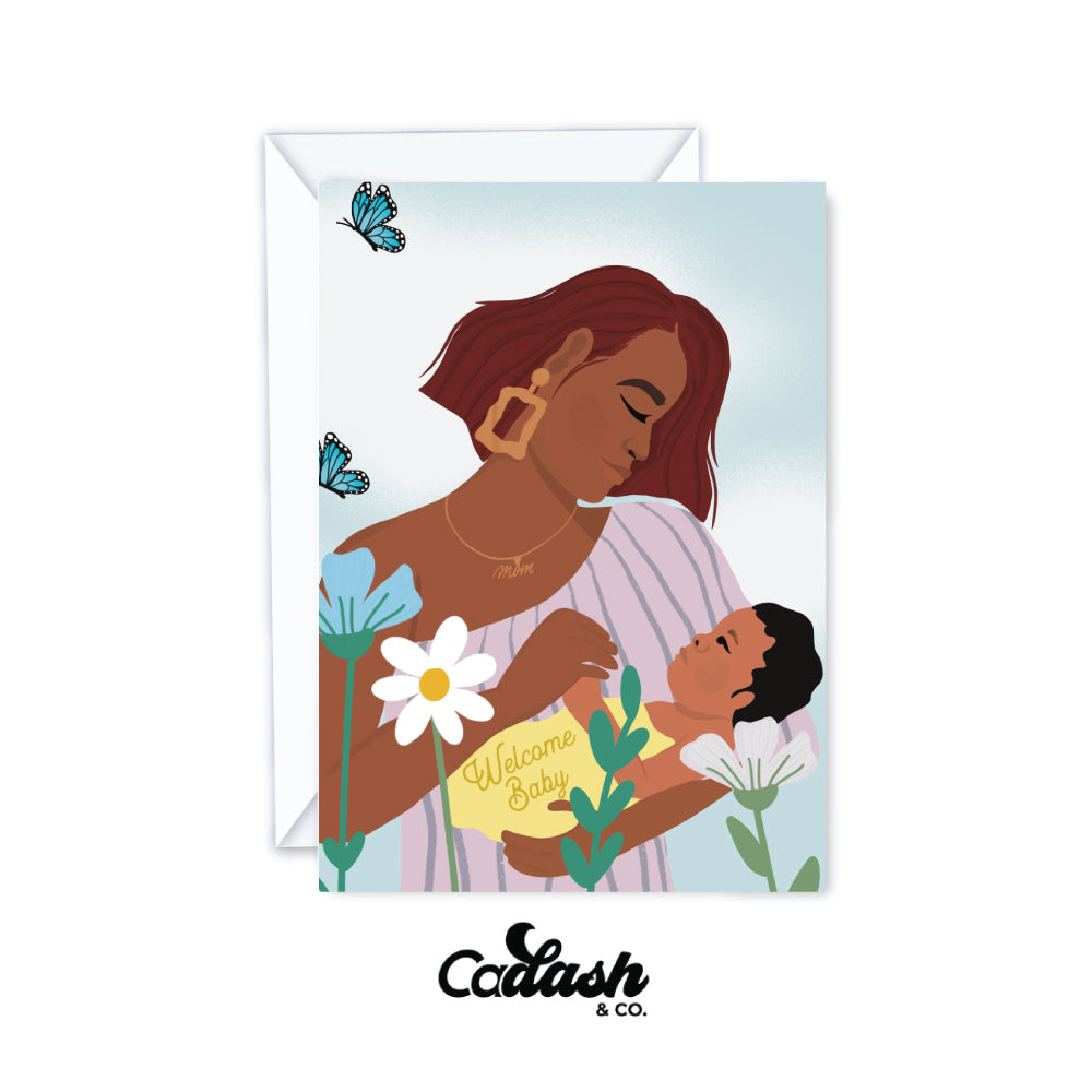 Welcome Baby Greeting card
