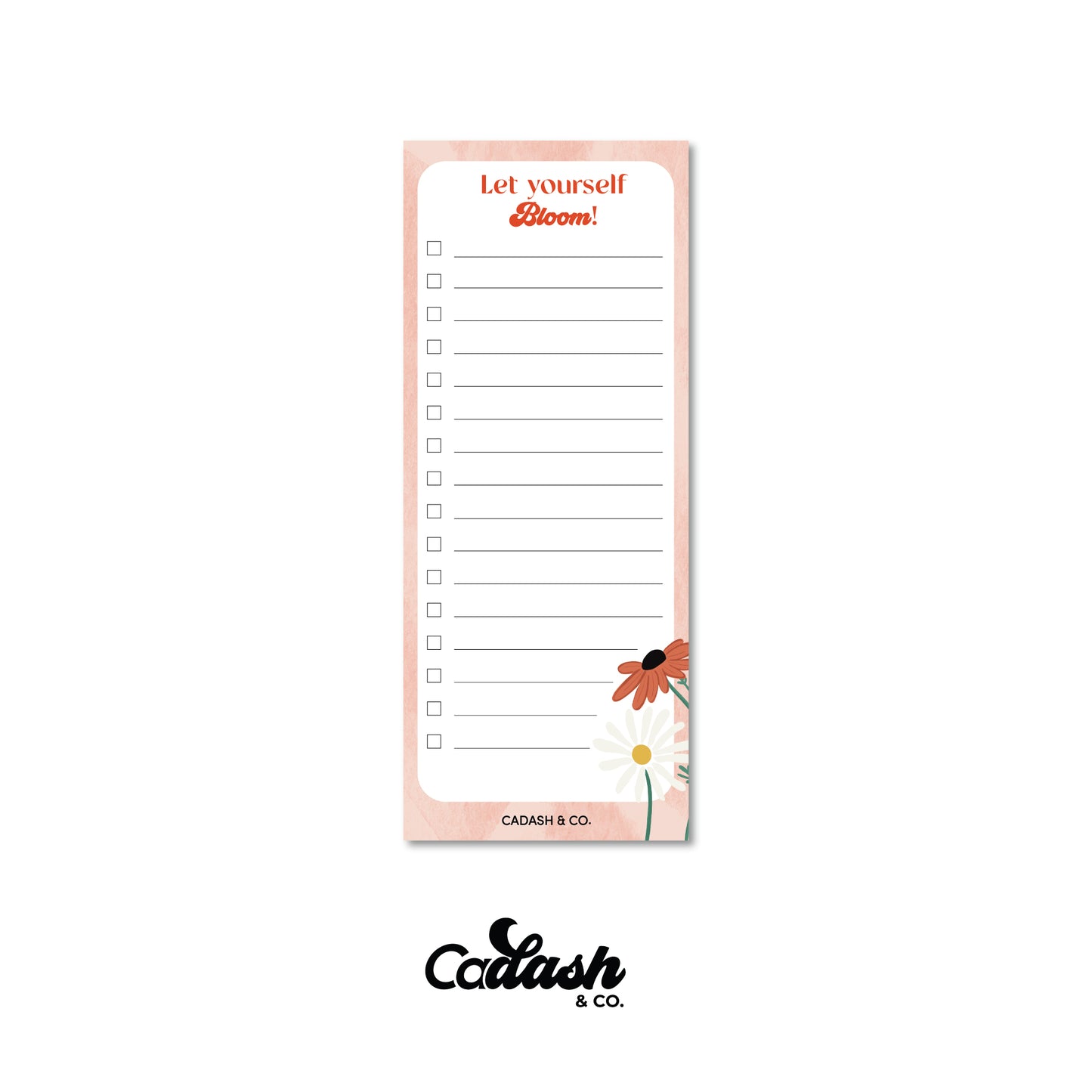 Bloom to do list