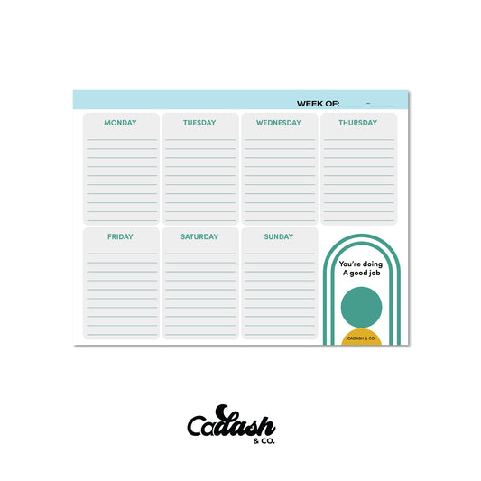 Good Job Weekly Planner