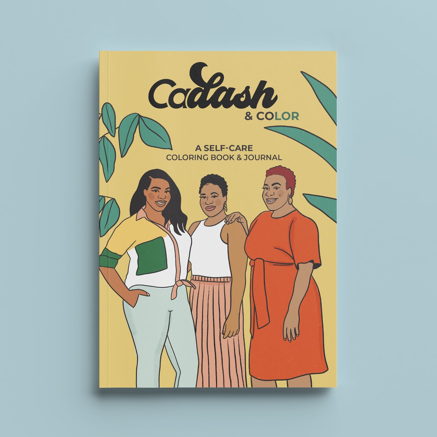 Cadash & Color | Self care coloring book