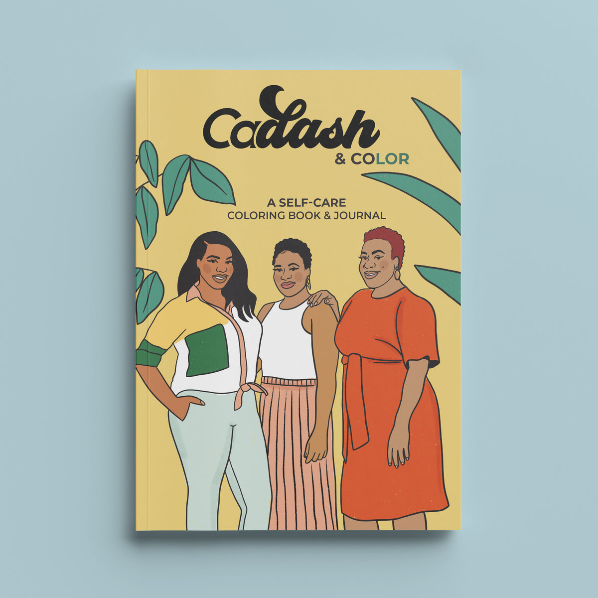 Cadash & Color | Self care coloring book