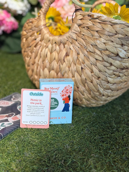 Buy Myself Flowers, Solo Date Cards