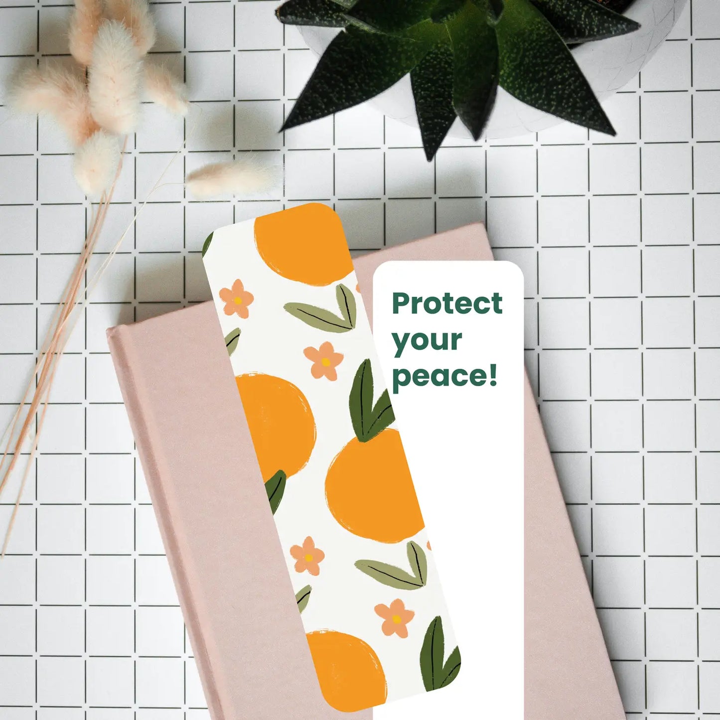 Protect your peace Bookmark