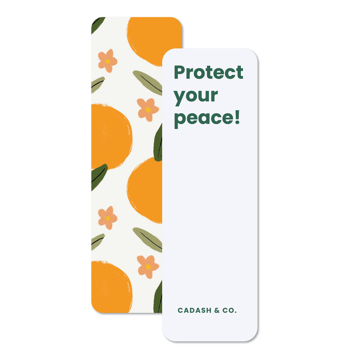 Protect your peace Bookmark