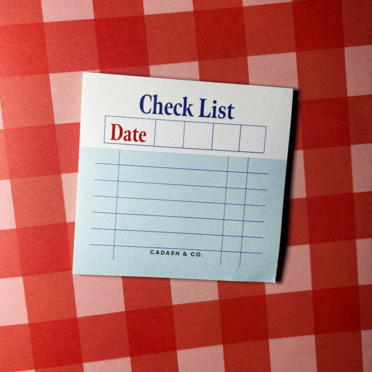 Check List Sticky Notes