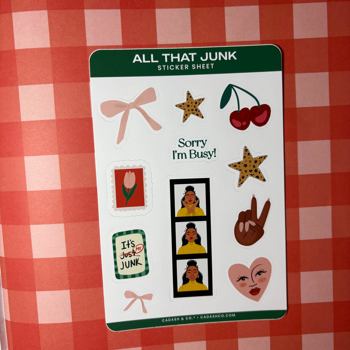 All That Junk Sticker Sheet