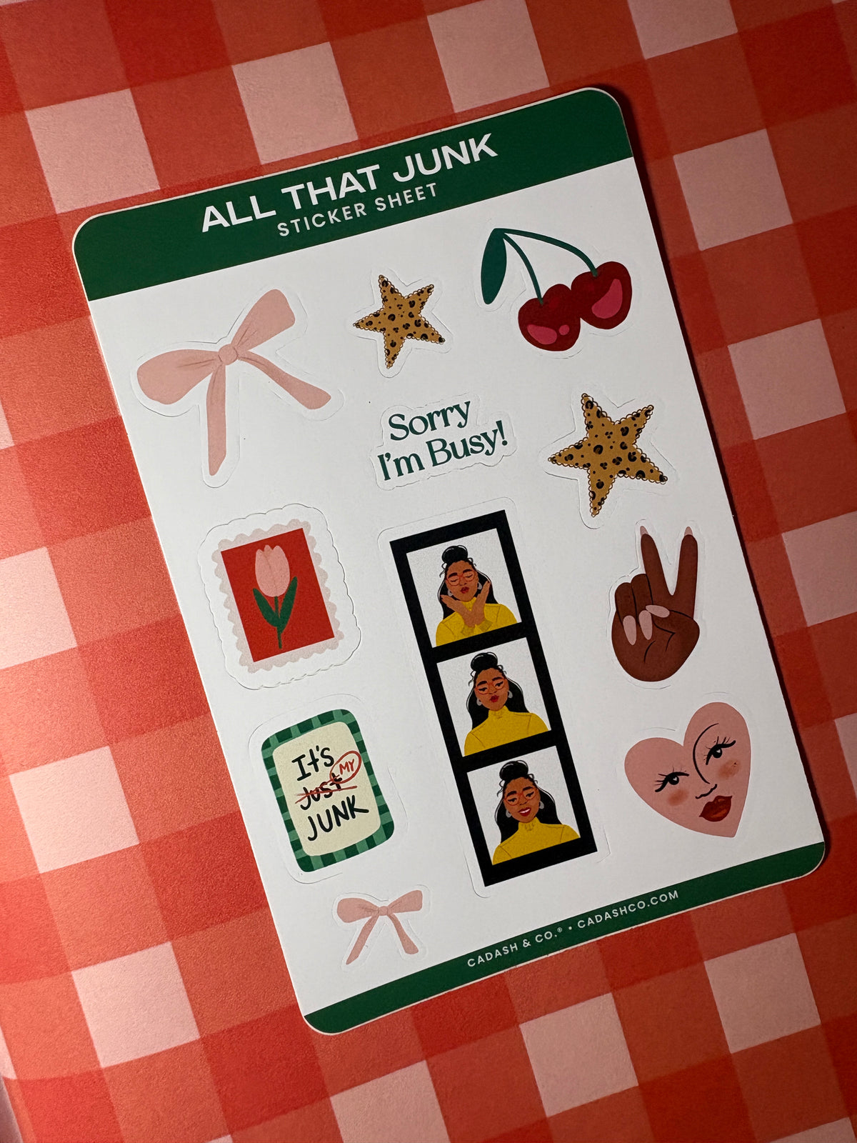 All That Junk Sticker Sheet