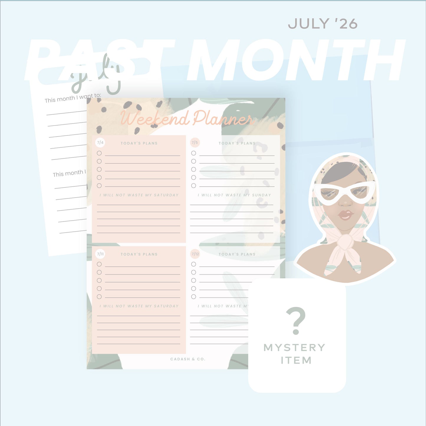 Cadash Club - Monthly snail mail