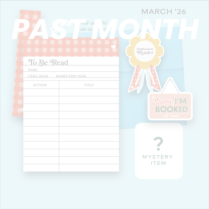 Cadash Club - Monthly snail mail