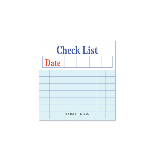 Check List Sticky Notes