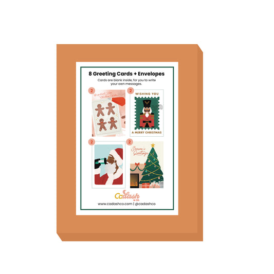 Christmas variety pack greeting card