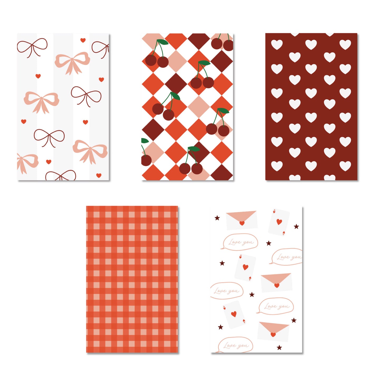 Love Sticker Paper Pack