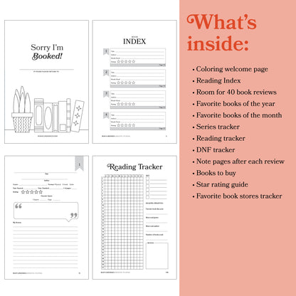 Busy and Booked Reading Journal