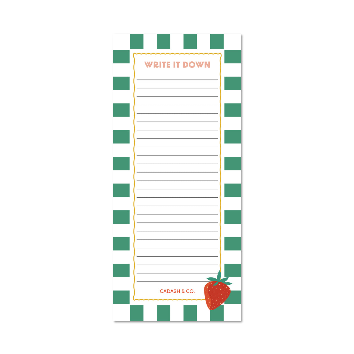 Write it down-To-do list