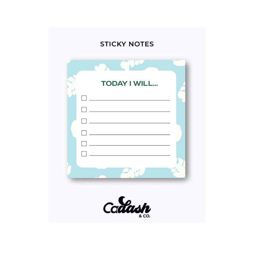 Today i will Sticky Notes
