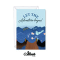 Adventure greeting card