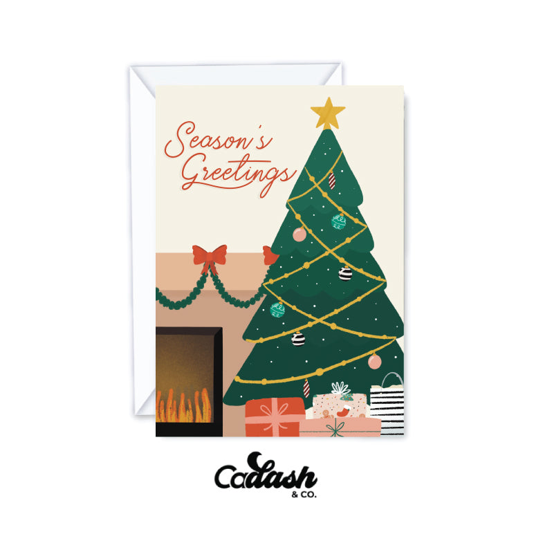 Season's Greetings Greeting card